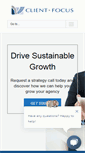 Mobile Screenshot of clientfocuscorp.com